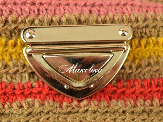 Замок портфельний №4578 великий трикутний, платина, 1 шт Замок портфельний №4578 великий трикутний, платина, 1 шт