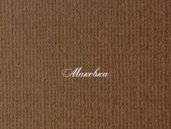 Кардсток текстурный Корица, 30,5х30,5 см, 216 г/м, Scrap Berrys SCB172312068, 1 шт