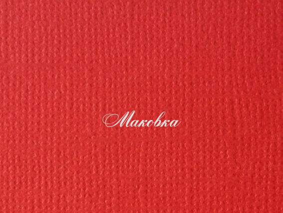 Кардсток текстурный Красный, 30,5х30,5 см, 216 г/м, Scrap Berrys SCB172312069, 1 шт