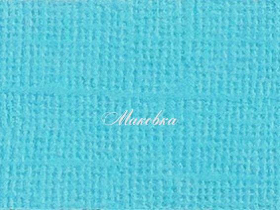 Кардсток текстурный Аквамарин, 30,5х30,5 см, 216 г/м, Scrap Berrys SCB172312112, 1 шт