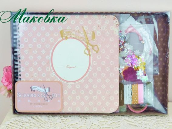 Набор для создания фотоальбома Нежность, Eno Greeting Набор для создания фотоальбома Нежность, Eno Greeting