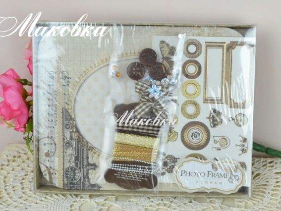 Набор для создания фоторамки Ретро, Eno Greeting Набор для создания фоторамки Ретро, Eno Greeting