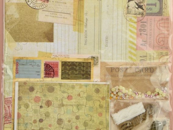 GP001 Набор для скрап. и декора с пазлом, Нота Eno Greeting GP001 Набор для скрап. и декора с пазлом, Нота Eno Greeting