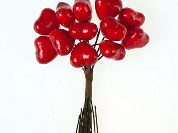 Набор Cердечек 18 мм, ScrapBerry's HY001001698-1 красные Набор Cердечек 18 мм, ScrapBerry's HY001001698-1 красные