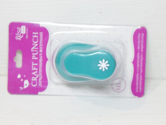 Фігурний діркопробивач Квітка №112, вирубка 1 см, ROSA TALENT 8803112