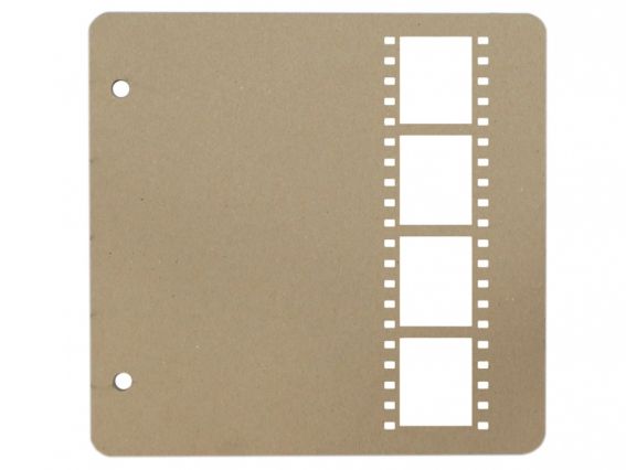 Заготовка для фото-альбома Фотопленка, ROSA Talent, 4 страницы Заготовка для фото-альбома Фотопленка, ROSA Talent, 4 страницы