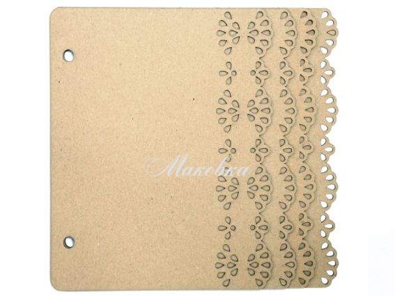 Заготовка для фото-альбома Кружево, ROSA Talent, 4 страницы Заготовка для фото-альбома Кружево, ROSA Talent, 4 страницы