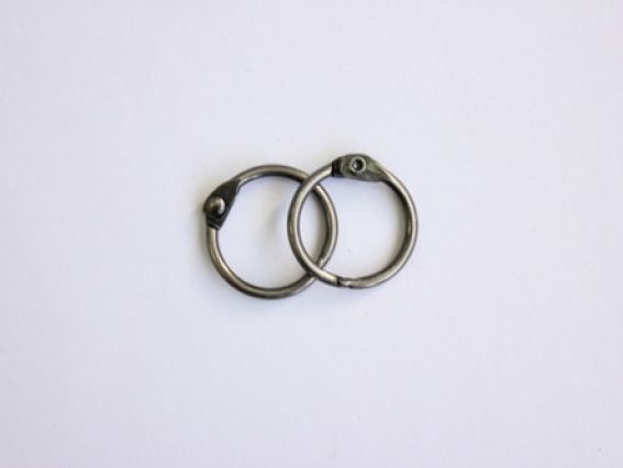 Кольца для альбомов 20 мм, 2 шт, серебро, SCB2504120 Кольца для альбомов 20 мм, 2 шт, серебро, SCB2504120