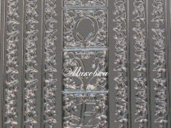 Контурные стикеры Любовь с завитками, серебро SCB1500311, ScrapBerrys Контурные стикеры Любовь с завитками, серебро SCB1500311, ScrapBerrys