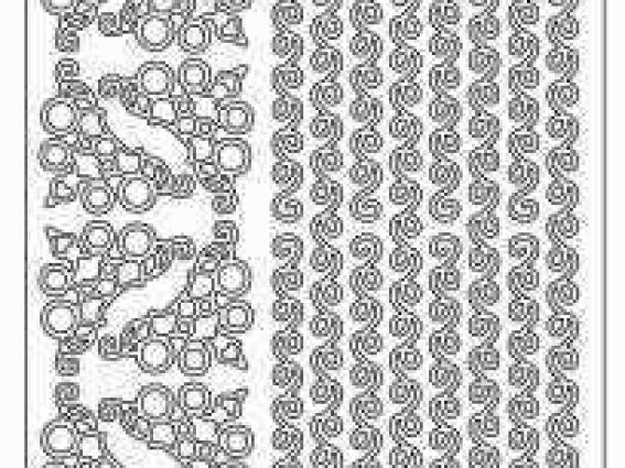 Контурные стикеры Восточный орнамент, золото SCB1522790, ScrapBerrys Контурные стикеры Восточный орнамент, золото SCB1522790, ScrapBerrys