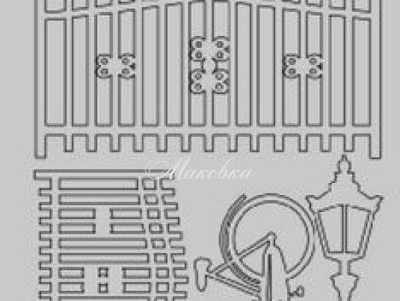 Контурные стикеры Велосипеды, золото SCB1525410, ScrapBerrys Контурные стикеры Велосипеды, золото SCB1525410, ScrapBerrys