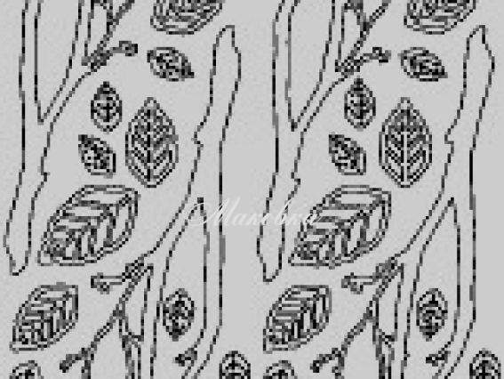 Контурные стикеры Веточки, серебро SCB1543911, ScrapBerrys Контурные стикеры Веточки, серебро SCB1543911, ScrapBerrys