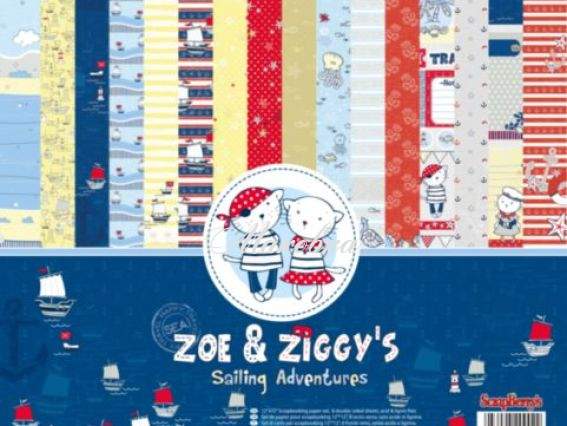 Набор скрап-бумаги Морские приключения УКР, 30,5х30,5 см, 8 л, Scrap Berrys SCB220609900C Набор скрап-бумаги Морские приключения УКР, 30,5х30,5 см, 8 л, Scrap Berrys SCB220609900C