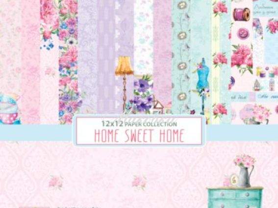 Набор скрап-бумаги Уютная мастерская, 30,5х30,5 см, (6+2одностор.) 190 гр/м, Scrap Berrys SCB220610200 Набор скрап-бумаги Уютная мастерская, 30,5х30,5 см, (6+2одностор.) 190 гр/м, Scrap Berrys SCB220610200