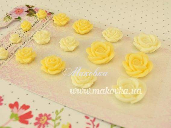 Набор объемных полимерных цветочков Цветочная вышивка-2, Scrap Berrys SCB25002022 Набор объемных полимерных цветочков Цветочная вышивка-2, Scrap Berrys SCB25002022