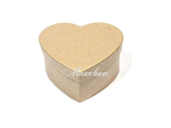 Заготовка шкатулки из папье-маше Сердце 9х4,5 см, 1 шт, Scrap Berrys SCB2765201 Заготовка шкатулки из папье-маше Сердце 9х4,5 см, 1 шт, Scrap Berrys SCB2765201