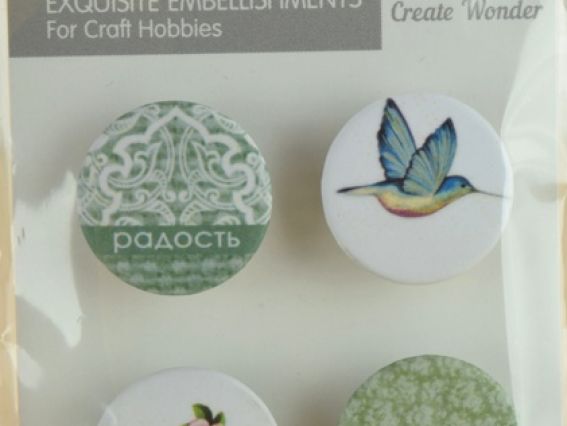 Набор фишек для декорирования Старое поместье №1 ScrapBerrys SCB340002047 Набор фишек для декорирования Старое поместье №1 ScrapBerrys SCB340002047