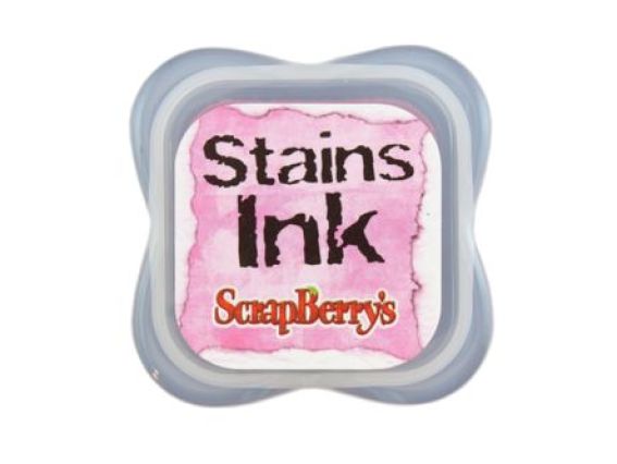 Чернила с эффектом цветных пятен Стейнс Розовые, SCB1210502 Scrap Berrys