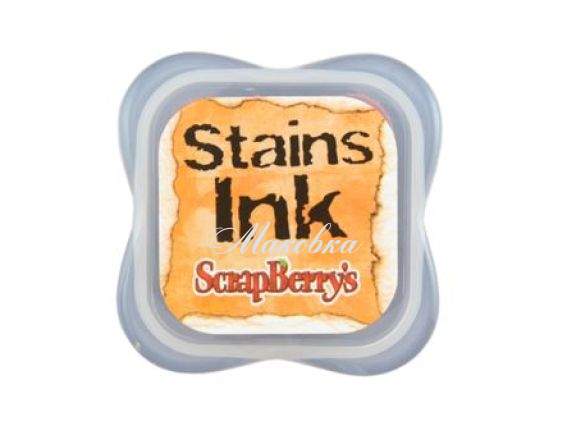 Чернила с эффектом цветных пятен Стейнс Оранжевые, SCB1210506 Scrap Berrys