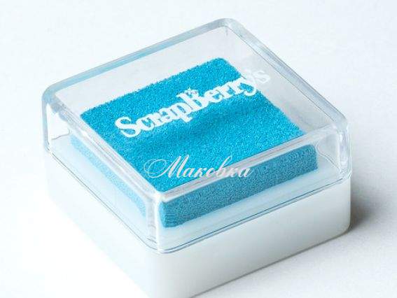 Пигментные чернила Голубые, 2,5x2,5 см, SCB21010015 Scrap Berrys Пигментные чернила Голубые, 2,5x2,5 см, SCB21010015 Scrap Berrys