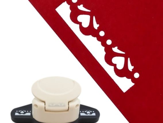 Дырокол фигурный (компостер) края С сердечками Scrap Berrys HCP 605.010 Дырокол фигурный (компостер) края С сердечками Scrap Berrys HCP 605.010