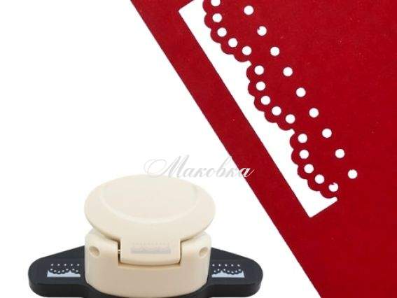 Дырокол фигурный (компостер) края Кружево Scrap Berrys HCP 605.065 Дырокол фигурный (компостер) края Кружево Scrap Berrys HCP 605.065