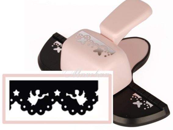 Дырокол (компостер) края фигурный Ангелы, размер 4,5 см, Heyda 20-36 874 84