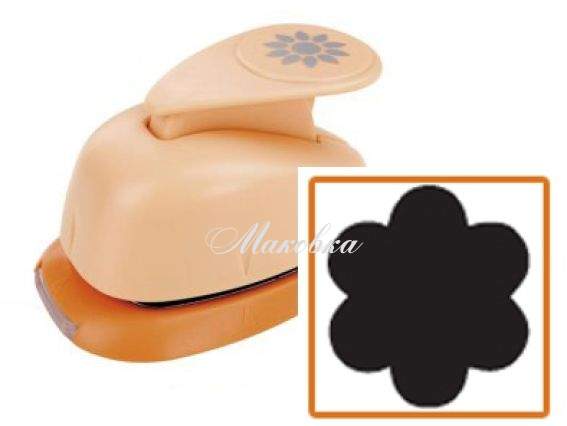 Дирокол (компостер) фігурний Квітка-2, розмір 2,5 см, Heyda 20-36 875 02 Дирокол (компостер) фігурний Квітка-2, розмір 2,5 см, Heyda 20-36 875 02