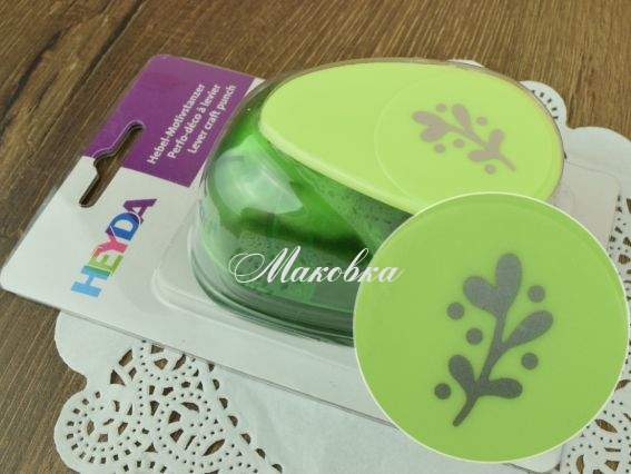 Дырокол (компостер) фигурный Омела, размер 3,8 см, Heyda 20-36 875 89 Дырокол (компостер) фигурный Омела, размер 3,8 см, Heyda 20-36 875 89