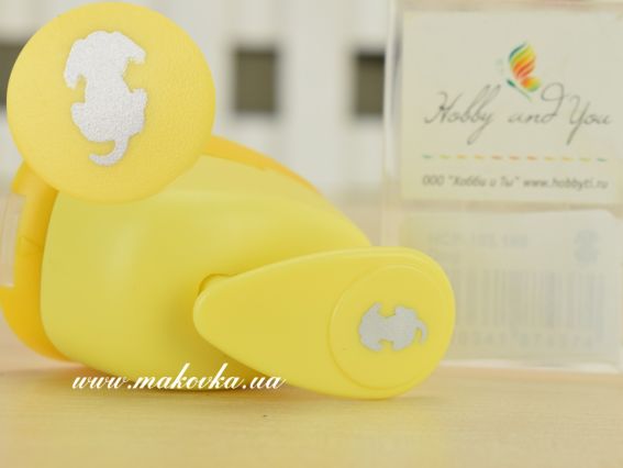 Дырокол (компостер) фигурный Собака, 10мм. Hobby and you Дырокол (компостер) фигурный Собака, 10мм. Hobby and you