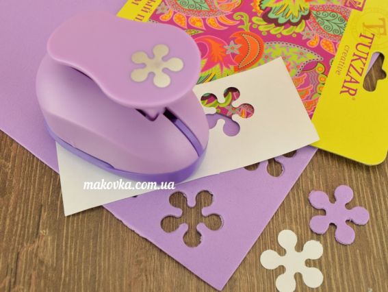 Дырокол фигурный (компостер) Цветок пятилистный 25мм, Tukzar Tz-6846 Дырокол фигурный (компостер) Цветок пятилистный 25мм, Tukzar Tz-6846