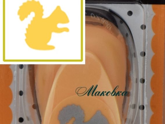 Дырокол (компостер) фигурный Белочка, размер 2,5 см, Dalprint JCDZ-110-347 Дырокол (компостер) фигурный Белочка, размер 2,5 см, Dalprint JCDZ-110-347