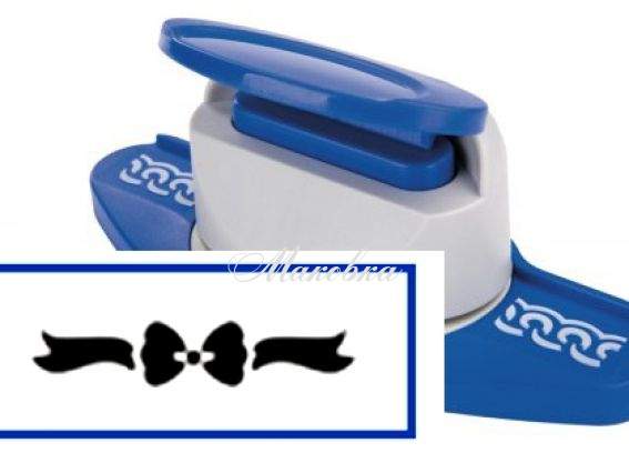 Дырокол (компостер) края бордюрный Орнамент №11 (бантик), размер 4 см, Dalprint JCDZ-605-015