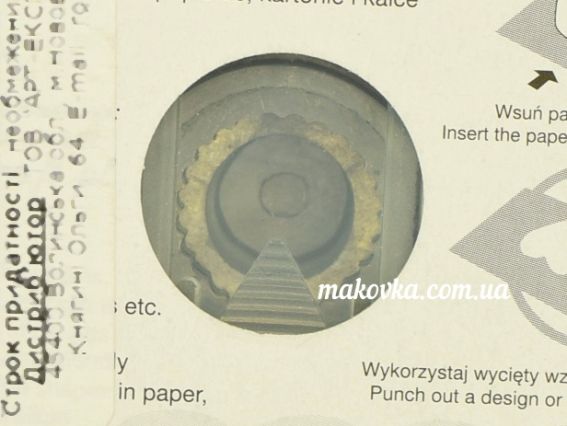 Фігурний дирокол КОЛО з хвилями 1,6 см Dalprint JCDZ-105-109