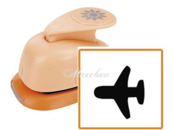 Дырокол (компостер) фигурный Самолет, размер 2,5 см, Dalprint JCDZ-110-387 Дырокол (компостер) фигурный Самолет, размер 2,5 см, Dalprint JCDZ-110-387