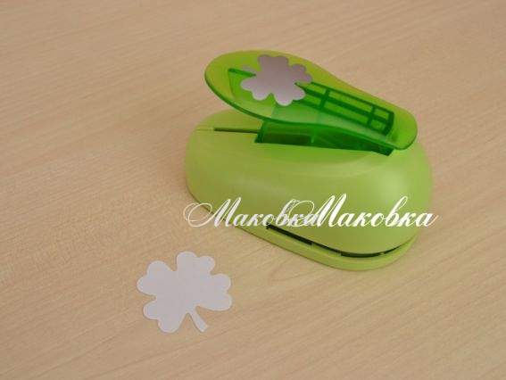 Дырокол ажурный CD-99L Лист клевера (3,5 см) Дырокол ажурный CD-99L Лист клевера (3,5 см)