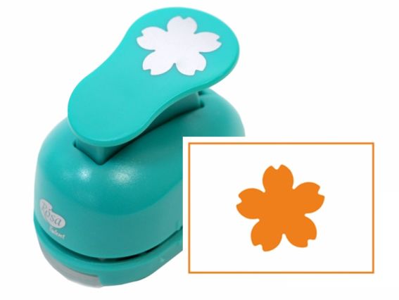 Дирокол (компостер) фігурний Квітка, розмір 2,5 см, ROSA Talent Дирокол (компостер) фігурний Квітка, розмір 2,5 см, ROSA Talent