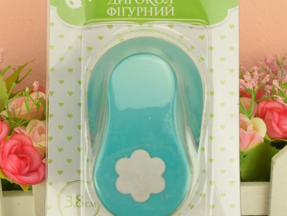 Фігурний діркопробивач, Квітка -1, (3,8см), ROSA Talent 881506