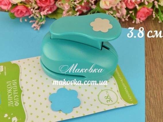 Дырокол (компостер) фигурный Цветок №1, размер 3,8 см, ROSA Talent