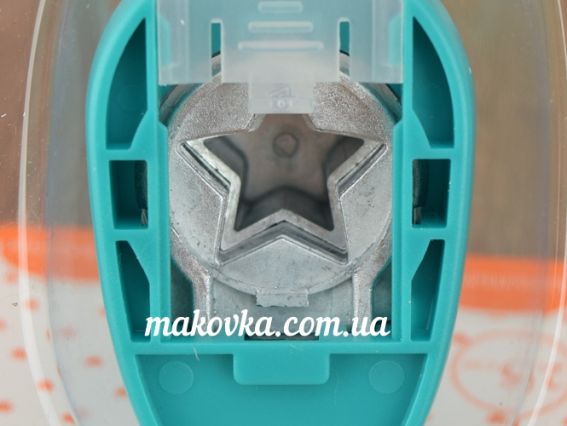 Фігурний дирокол Зірка, 2,5 см, ROSA TALENT 881009 