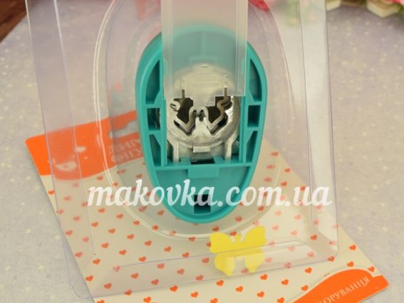 Фігурний дирокол Метелик №1, 2,5см, ROSA TALENT 8810138