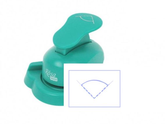 Кутовий компостер для фото Візерунок №17 2,5 см ROSA Talent 8810М55