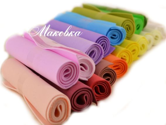 Набор фоамирана Для новичка, 20 цветов по 10х25 см, Иран Набор фоамирана Для новичка, 20 цветов по 10х25 см, Иран