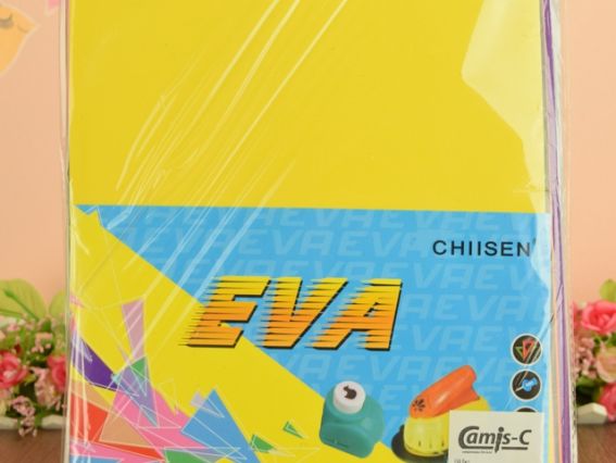 Набор ЭВА фоам 10 цветов ассорти, 1 мм, А4, СН-1 Camis-C Набор ЭВА фоам 10 цветов ассорти, 1 мм, А4, СН-1 Camis-C