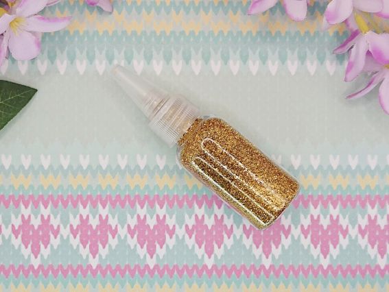 Гліттер у флаконі, золотий Гліттер у флаконі, золотий