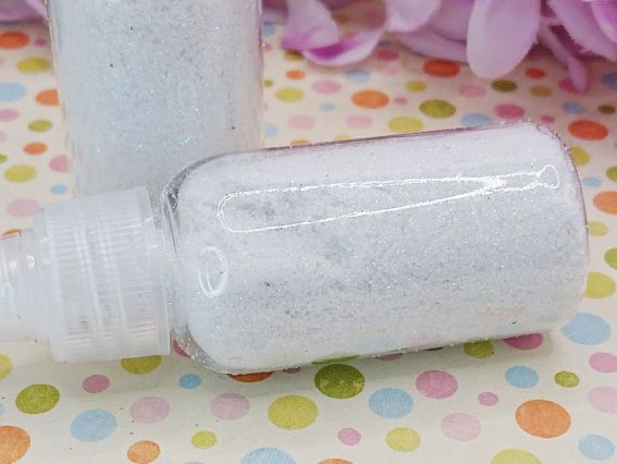 Глітер у флаконі, білий Глітер у флаконі, білий