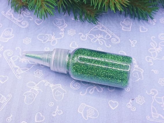 Глітер у флаконі, Зелений Глітер у флаконі, Зелений