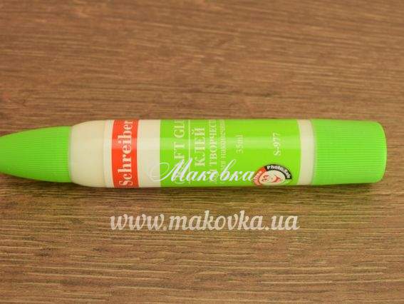 Клей для творчества Schreiber S-977 с двумя наконечниками 35 мл, ПВП Клей для творчества Schreiber S-977 с двумя наконечниками 35 мл, ПВП