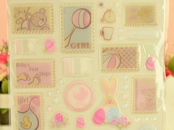 Набір Марки об'ємні наліпки DIY-5 