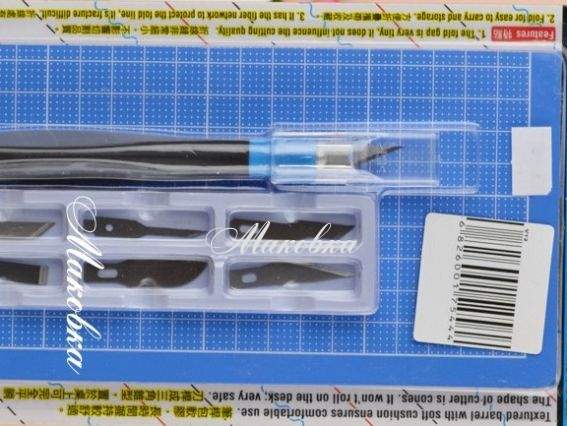 Набір для моделювання: макетний ніж, змінні леза та мат, 2043 DAFA